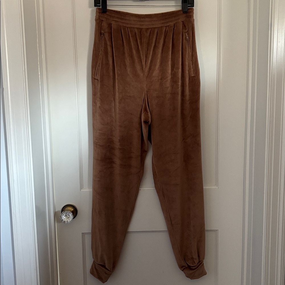 Skims super soft pull on velour joggers with pockets